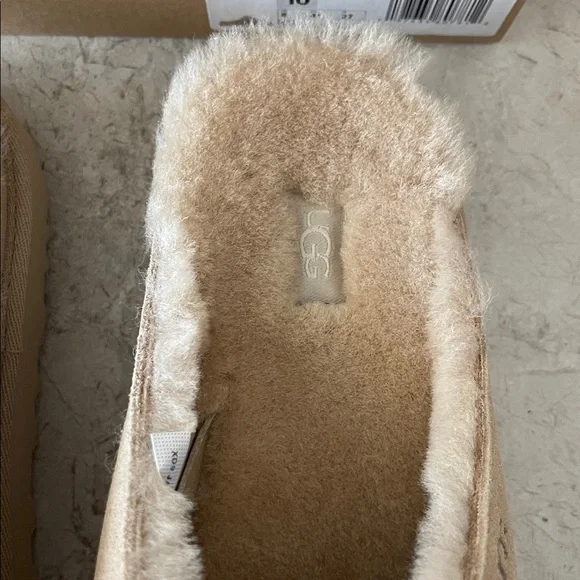 UGG Greenport Slides BEIGE/TAN Women's Blush Slippers NEW - Picture 3 of 5